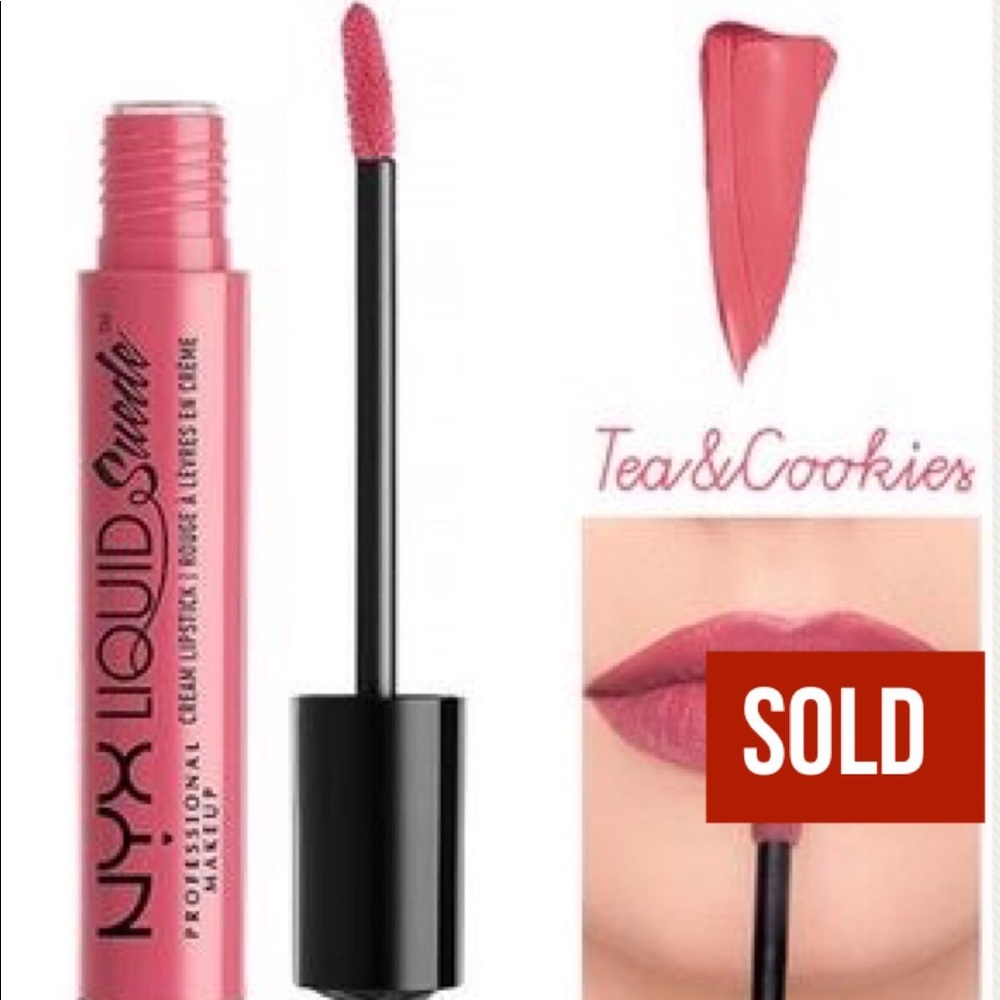 SOLD❗️NWT👄NYX cream lipstick “tea&cookies”